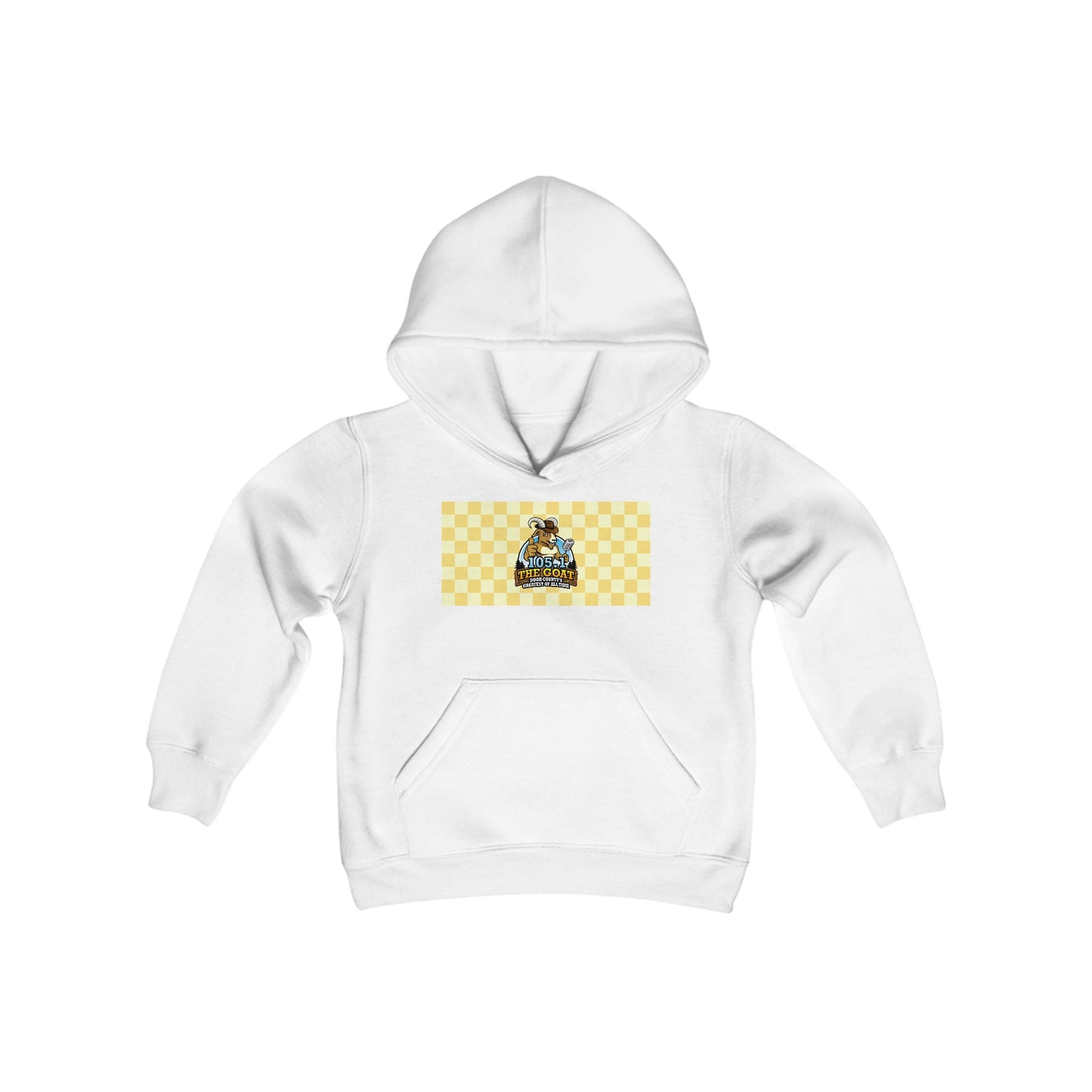 The GOAT - Vintage Logo YOUTH Hooded Sweatshirt