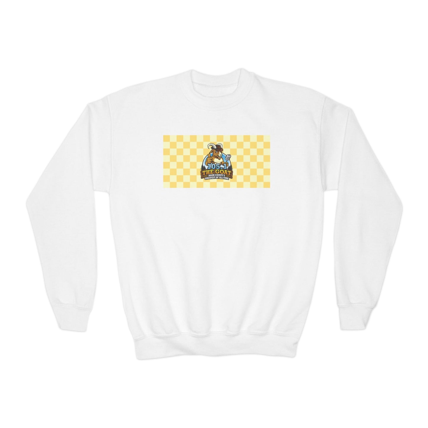 The GOAT- Vintage Logo YOUTH Crewneck Sweatshirt