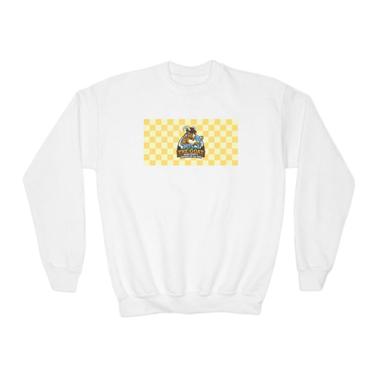 The GOAT- Vintage Logo YOUTH Crewneck Sweatshirt