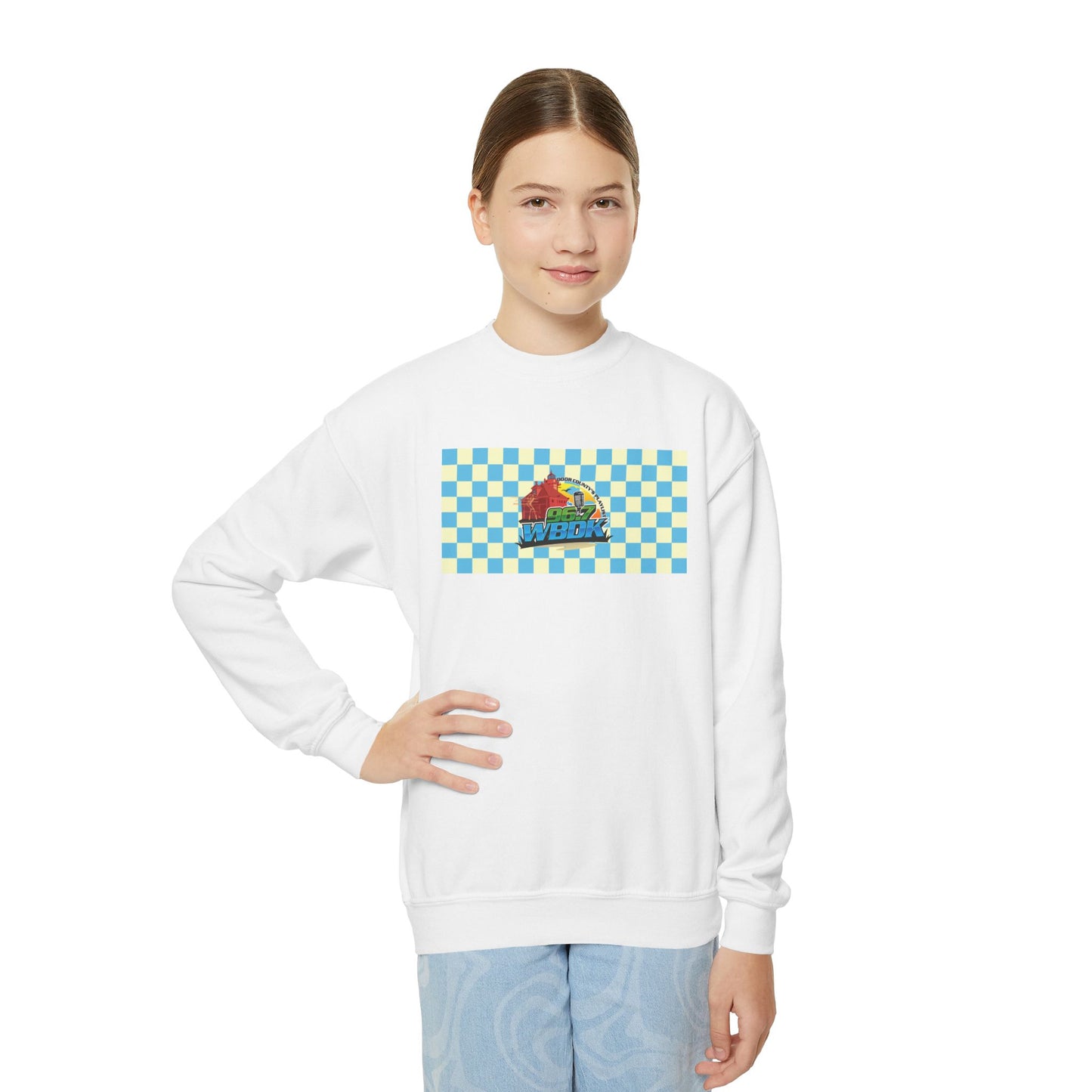 WBDK- Vintage Logo YOUTH Crewneck Sweatshirt