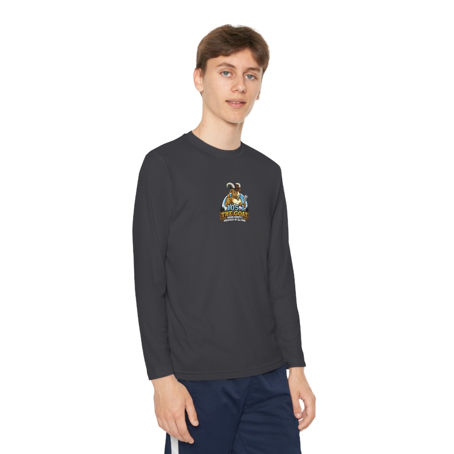 The GOAT Youth Long Sleeve Competitor Tee