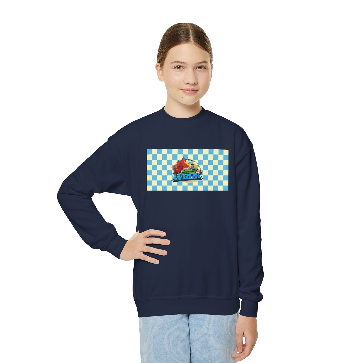 WBDK- Vintage Logo YOUTH Crewneck Sweatshirt