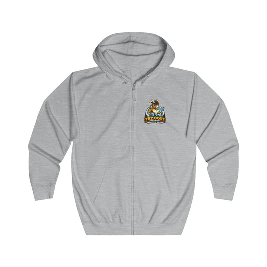The GOAT Unisex Full Zip Hoodie