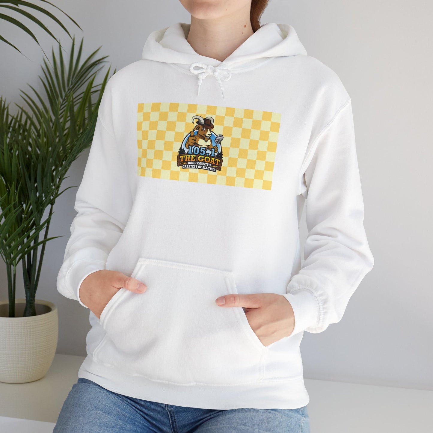 The GOAT- Vintage Logo Unisex Hooded Sweatshirt